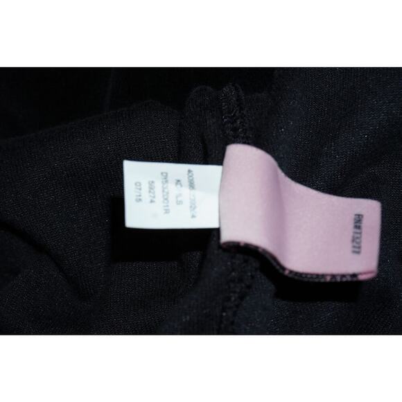 Juicy Couture Girls Black Velour Hoodie Size XL (16) Gothic Crest Zip Jacket Y2K - Picture 5 of 9